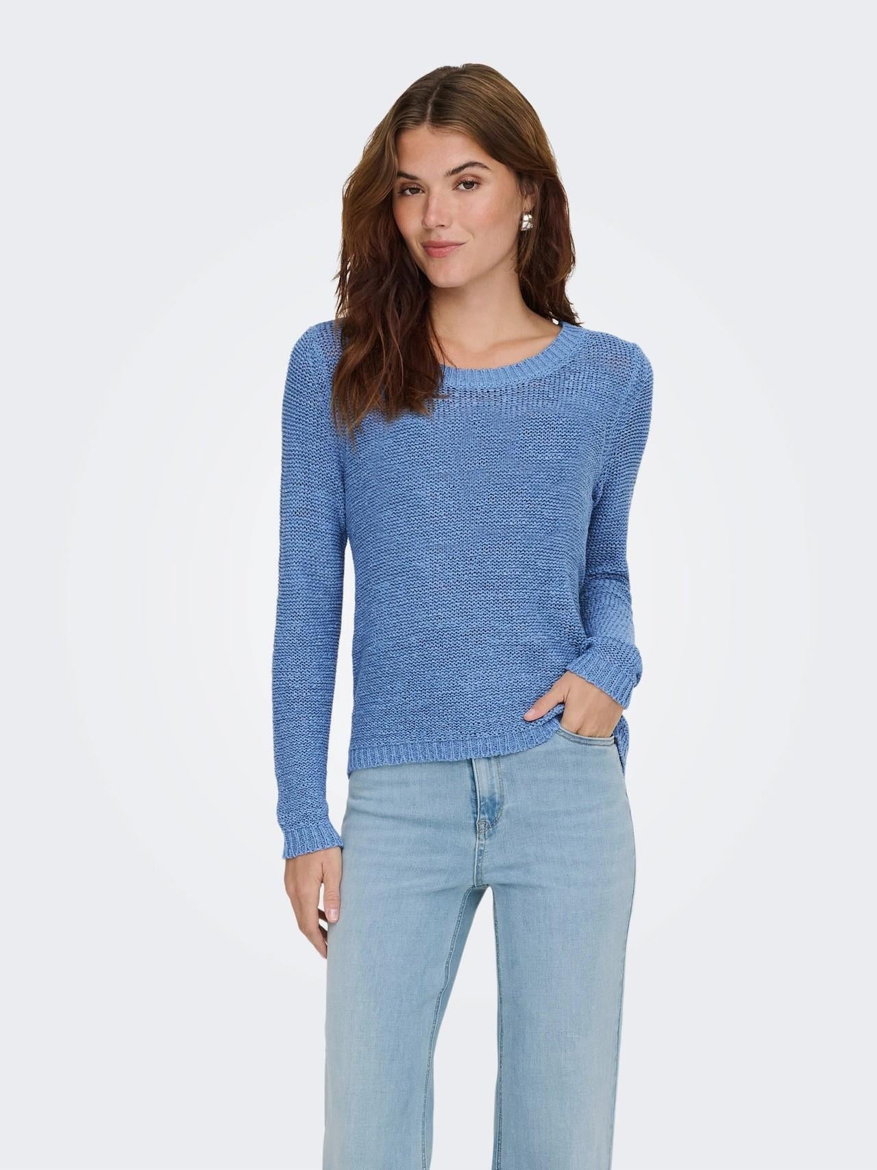 ONLY ONLGEENA XO L/S PULLOVER KNT NOOS 15113356