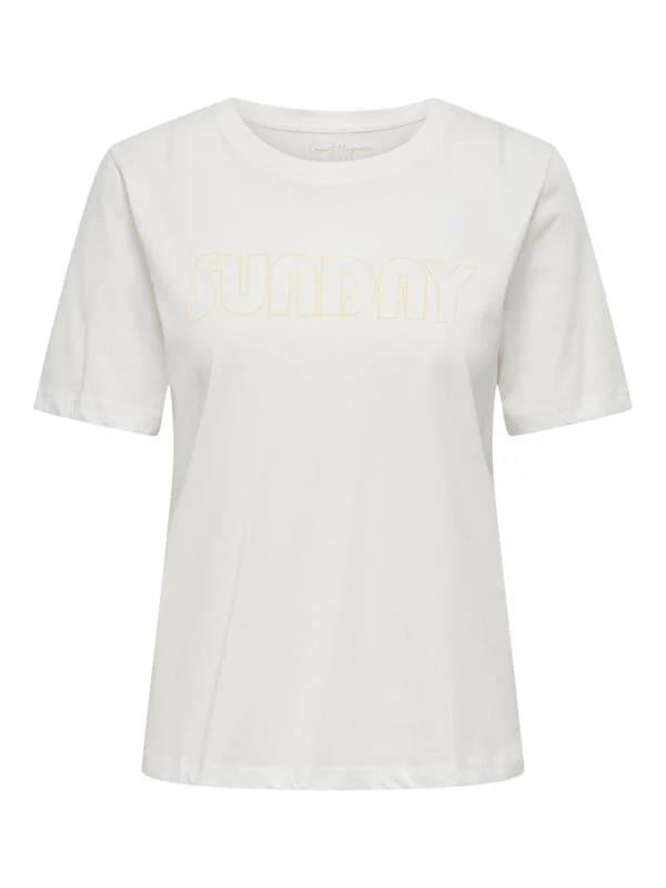 ONLY ONLHAPPY S/S PRINT TOP BOX JRS 15368715