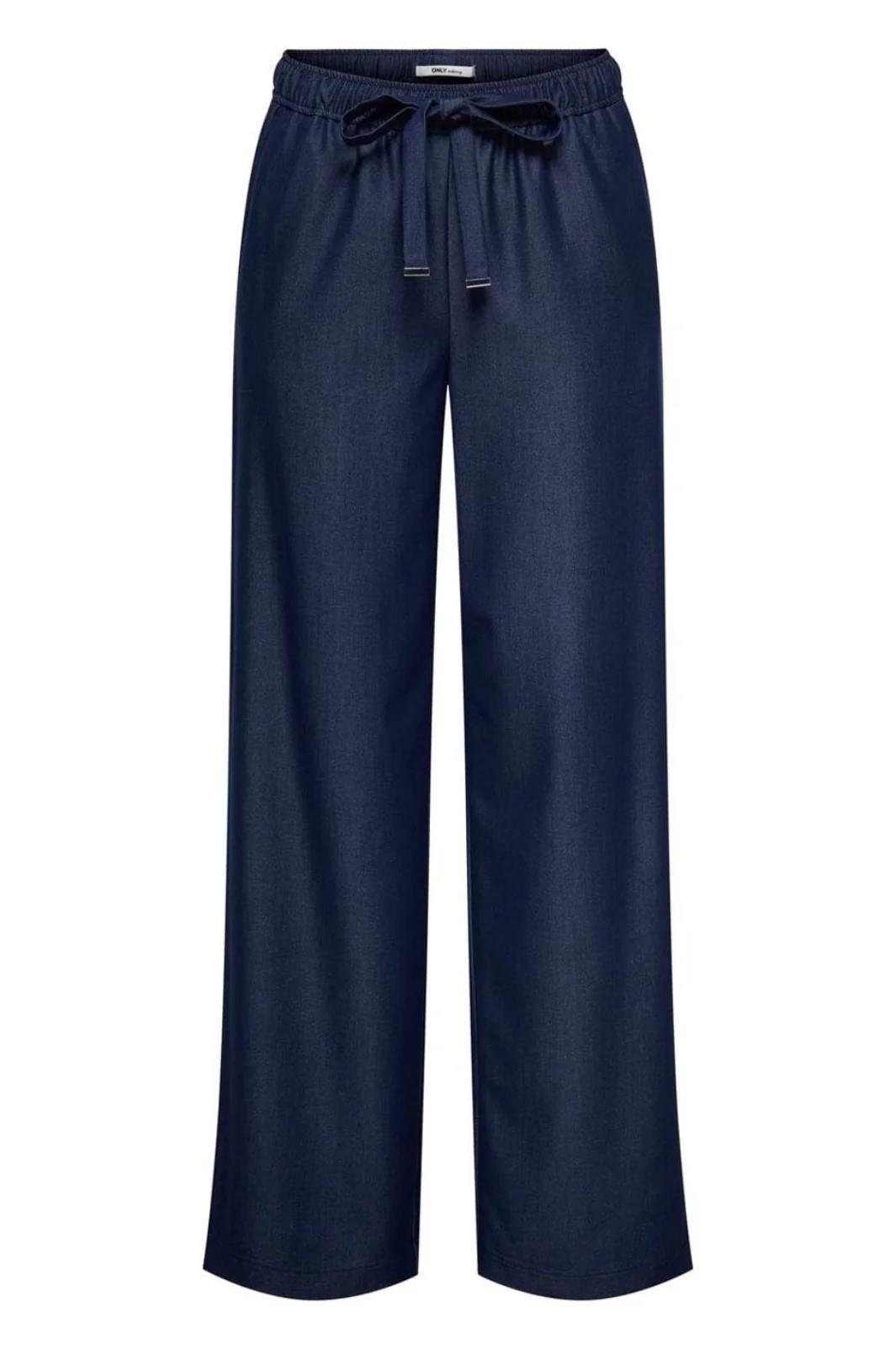ONLY ONLIRIA LIFE MW CHAMBRAY WIDE PANT TLR 15367382