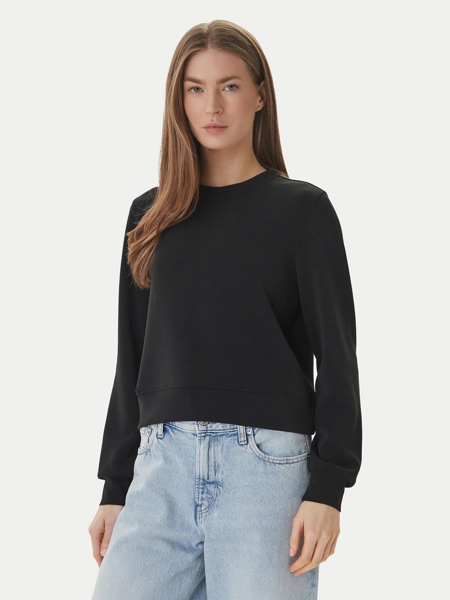ONLY ONLMAYA L/S MODAL O-NECK JRS 15369155