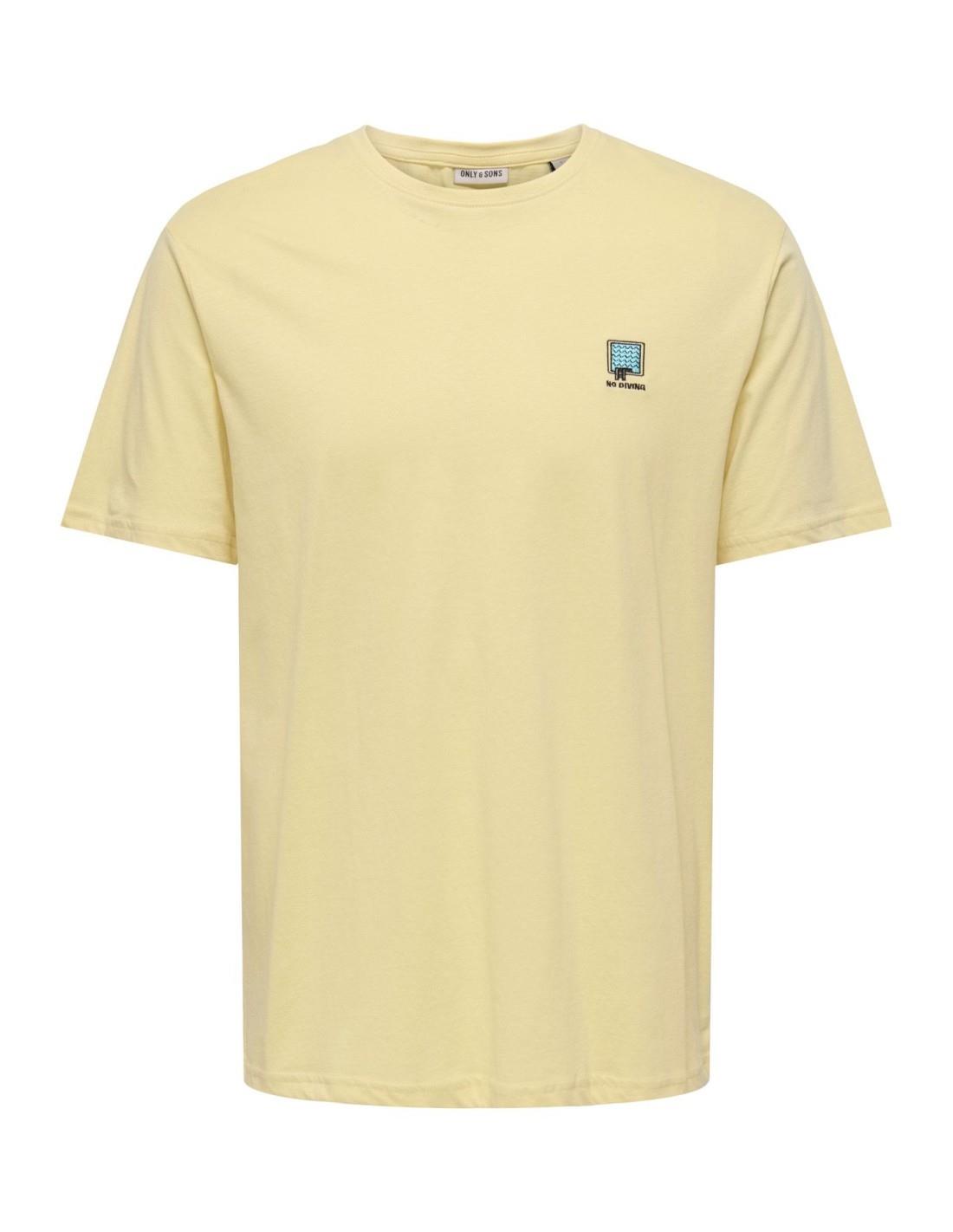 ONLY & SONS ONSEMBROIDERY REG SS TEE 22033259