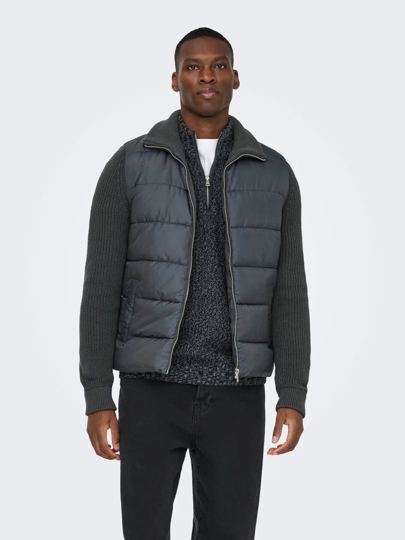 ONLY & SONS ONSMANE LIFE MIXED JACKET OTW 22032438