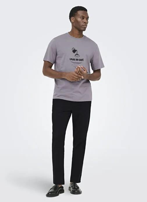 ONLY & SONS ONSREID LINUS TAPERED 0571 SLUB PANT 22036359