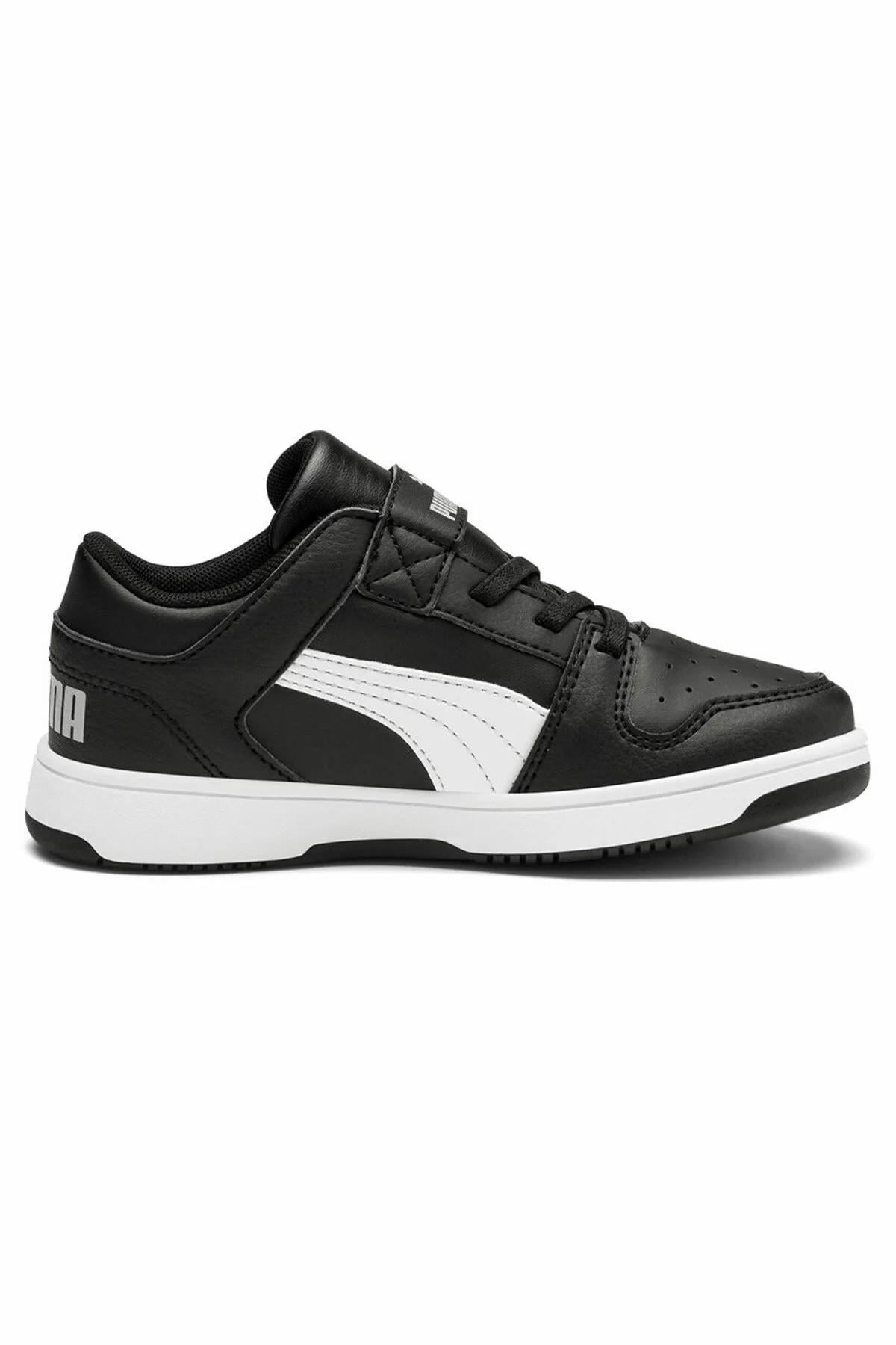 PUMA 37049202 Pm Rebound Layup Lo SL V PS-Puma Black-White-High Rise