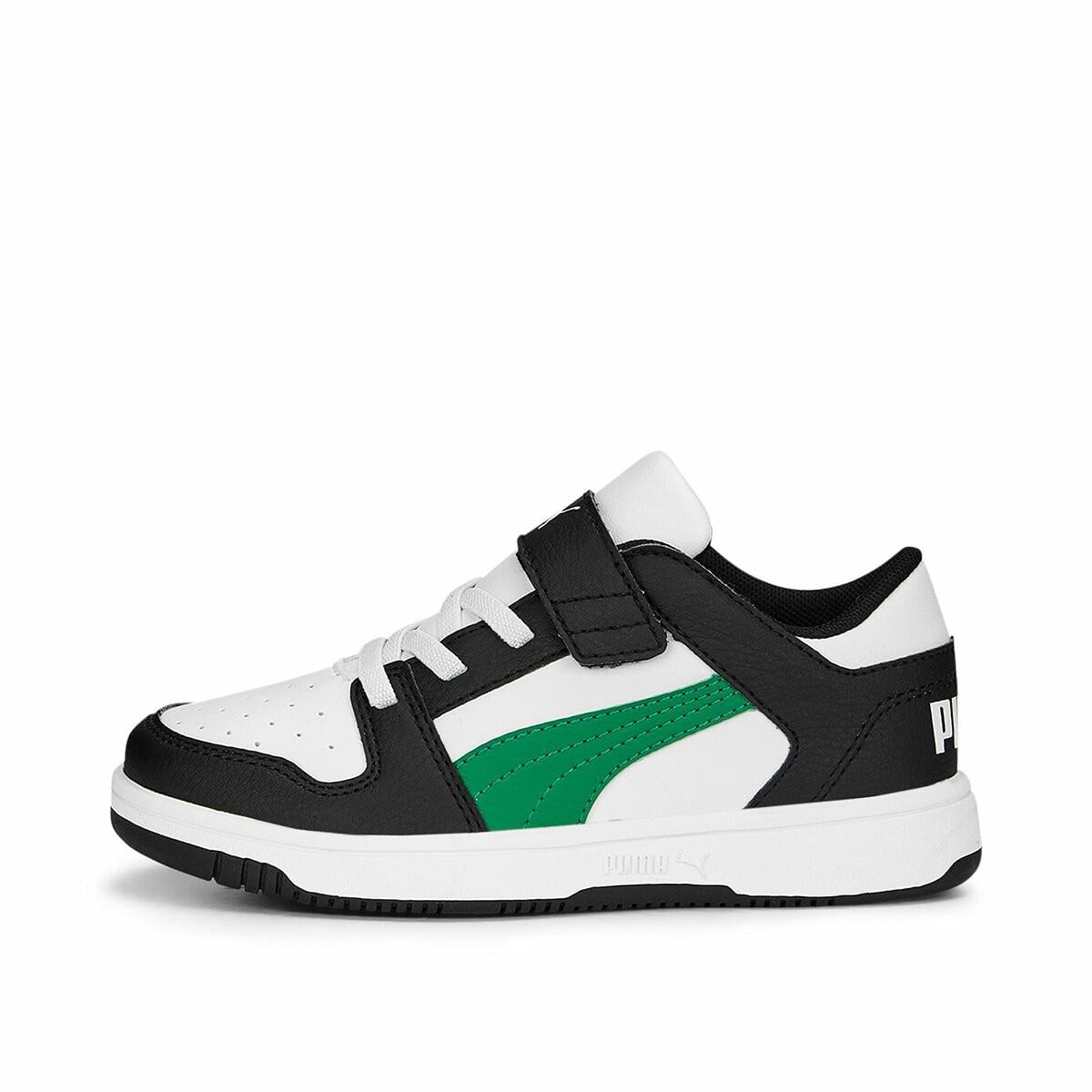 PUMA 37049218 Pm Rebound Layup Lo SL V PS-PUMA White-Green-Black