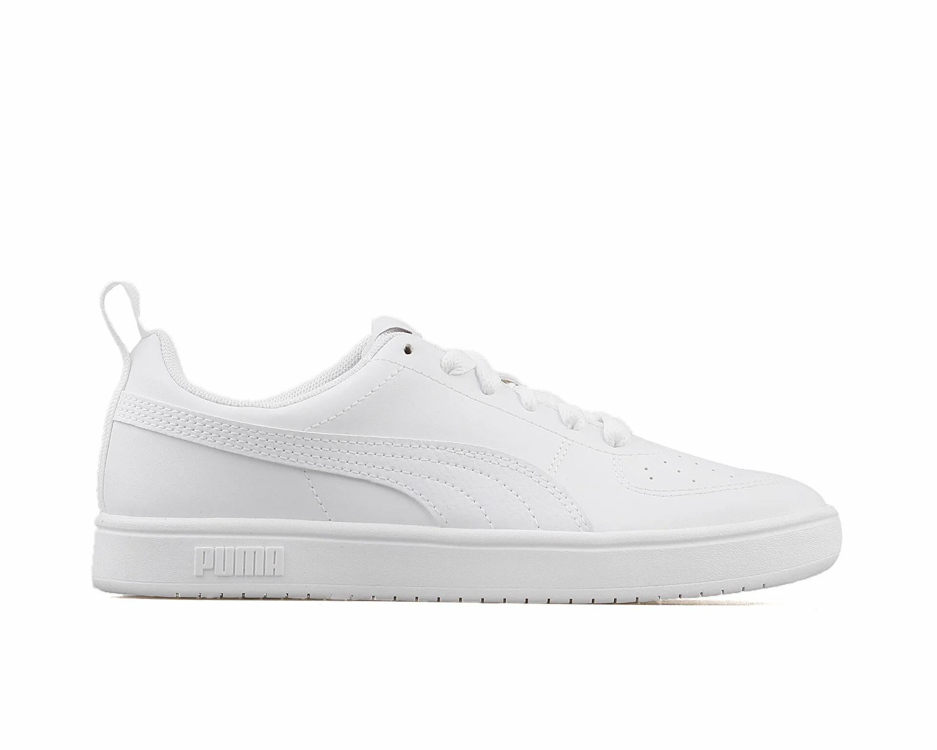 PUMA 38431101 Puma Rickie Jr-Puma White-Glacier Gray