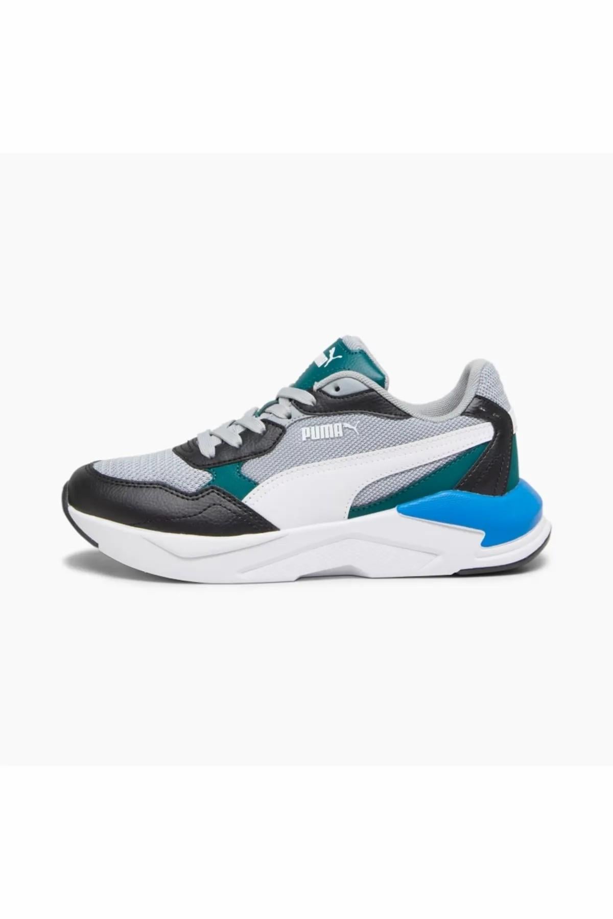 PUMA 38552421 X-Ray Speed Lite Jr-Black-PUMA White-Malachite