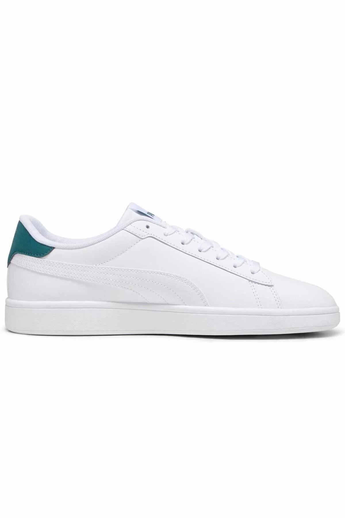 PUMA 39098714  Smash 3.0 L  White-Malachite- Gold