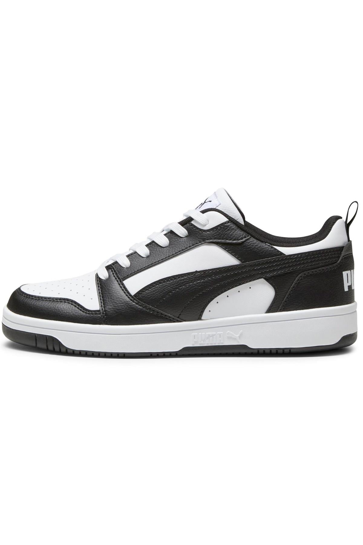 PUMA 39232801 Rebound v6 Low  White- Black- White