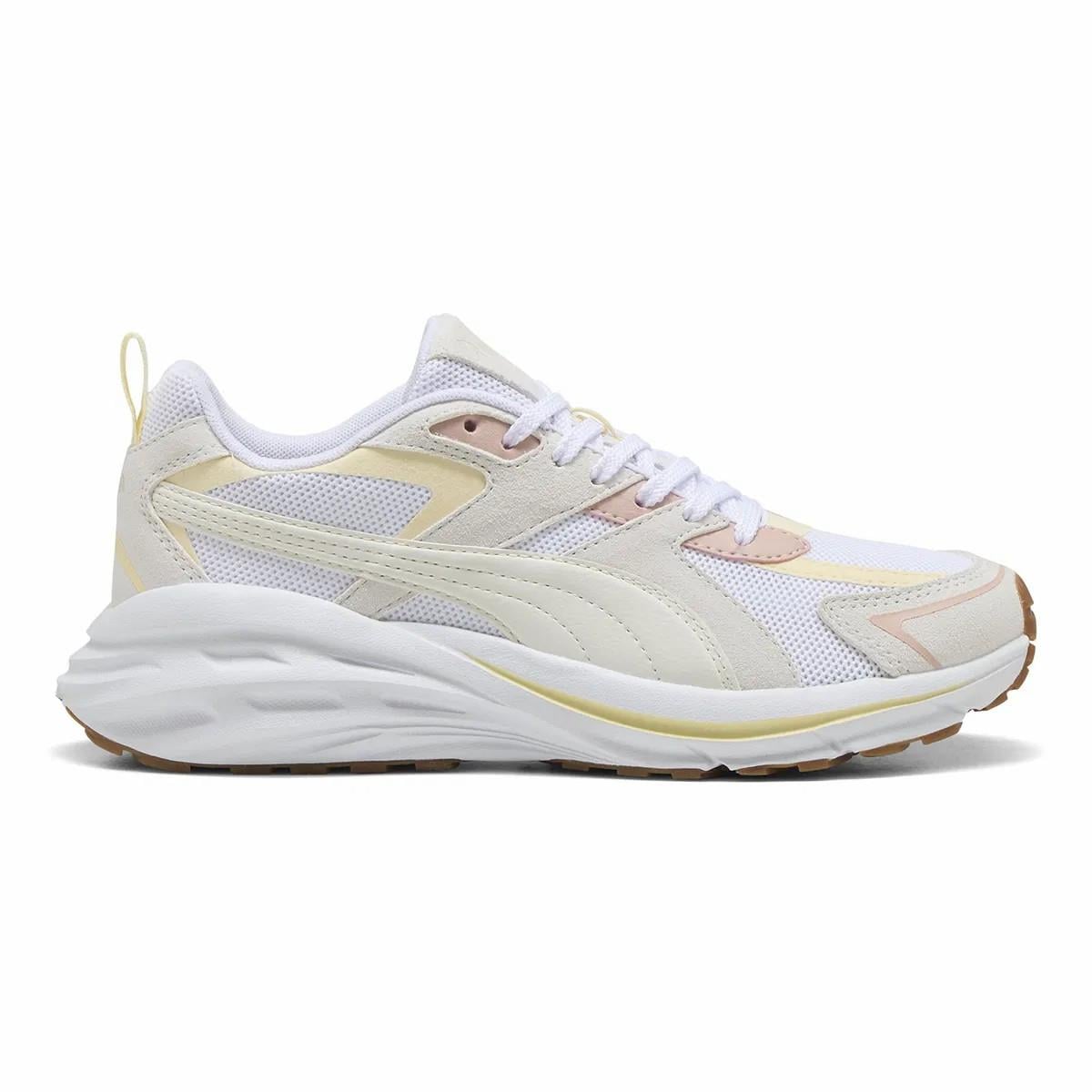 PUMA 39529533 Hypnotic LS  White-Vapor Gray-Rose Quartz