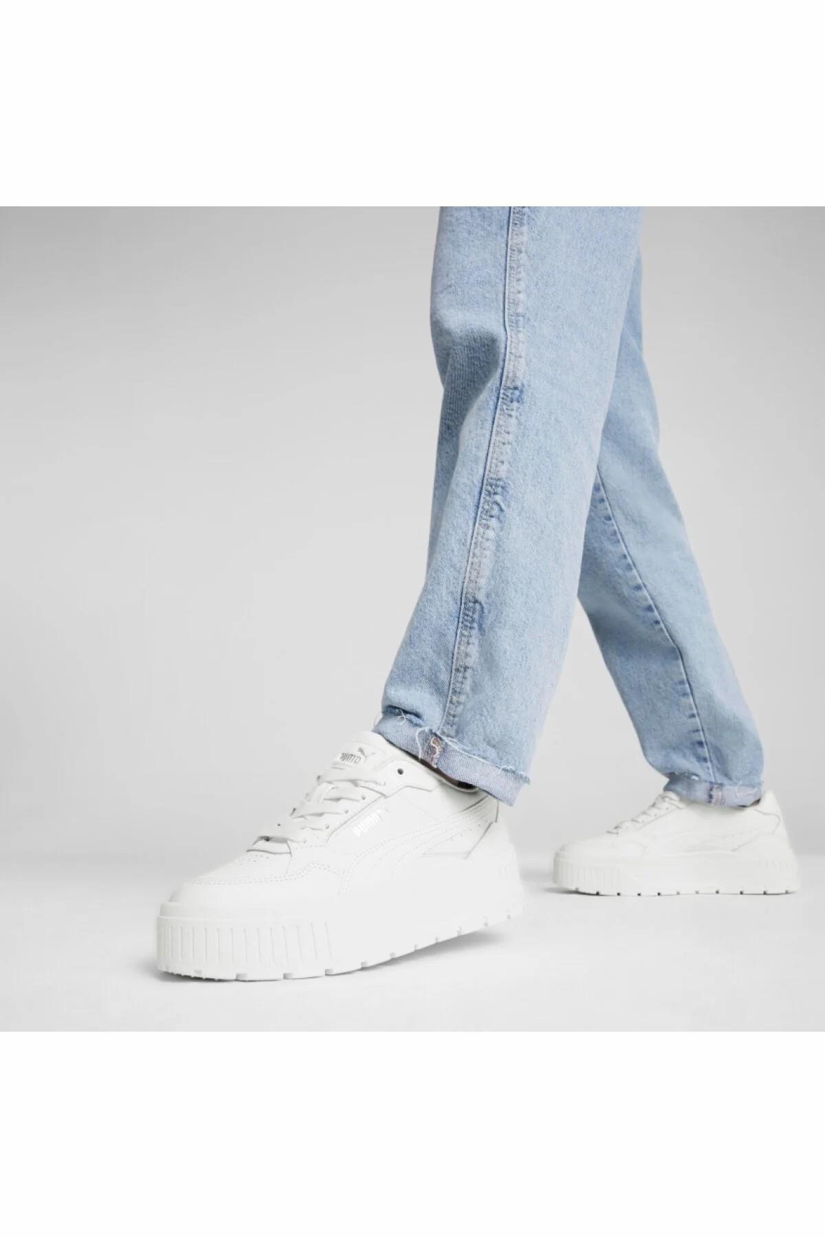 PUMA 39746102 Karmen II Idol-PUMA White-PUMA White-PUMA Silver