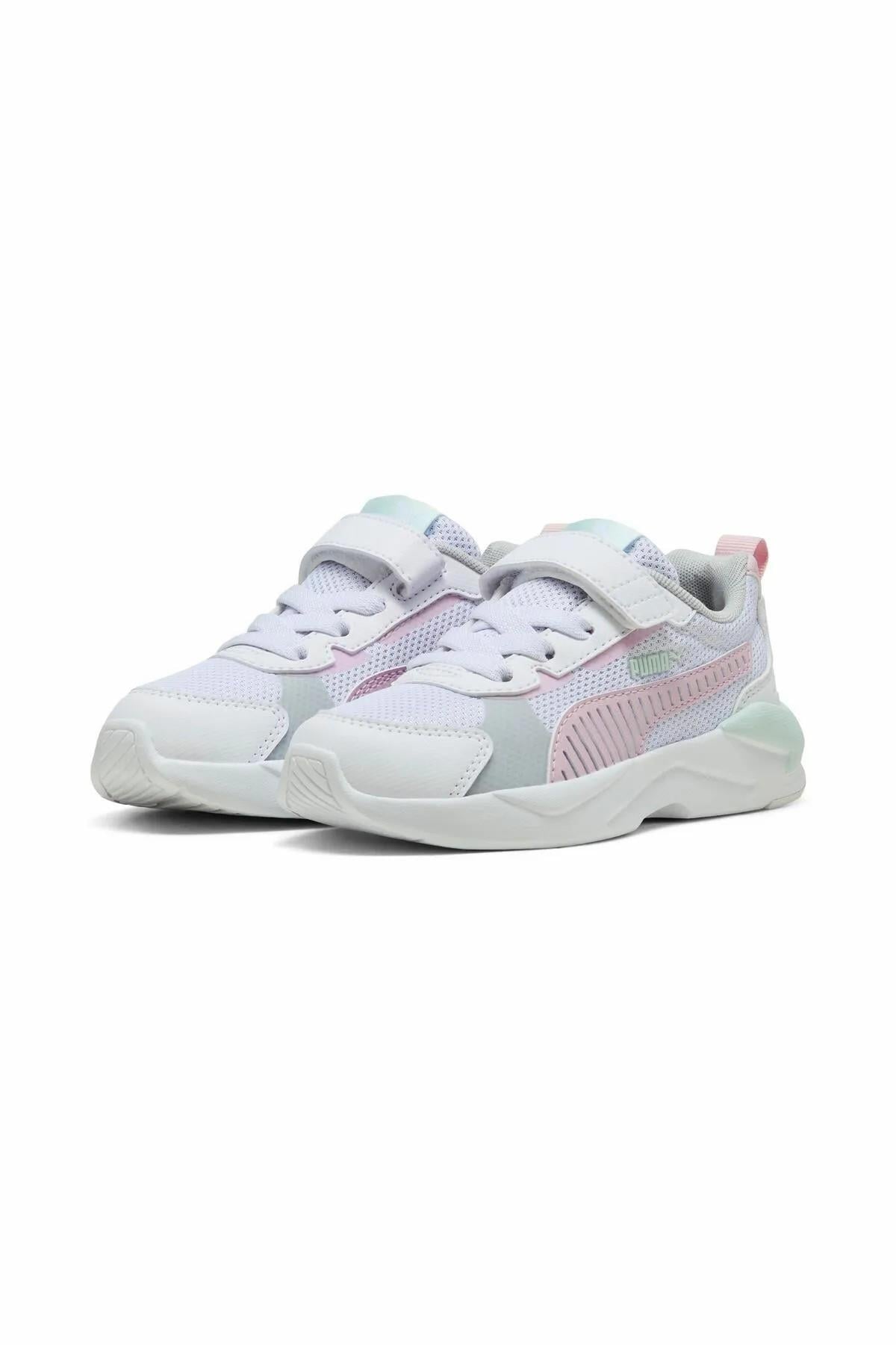 PUMA 40022907 X-Ray 3 LT  White-Rose Mauve-Peaceful Blue