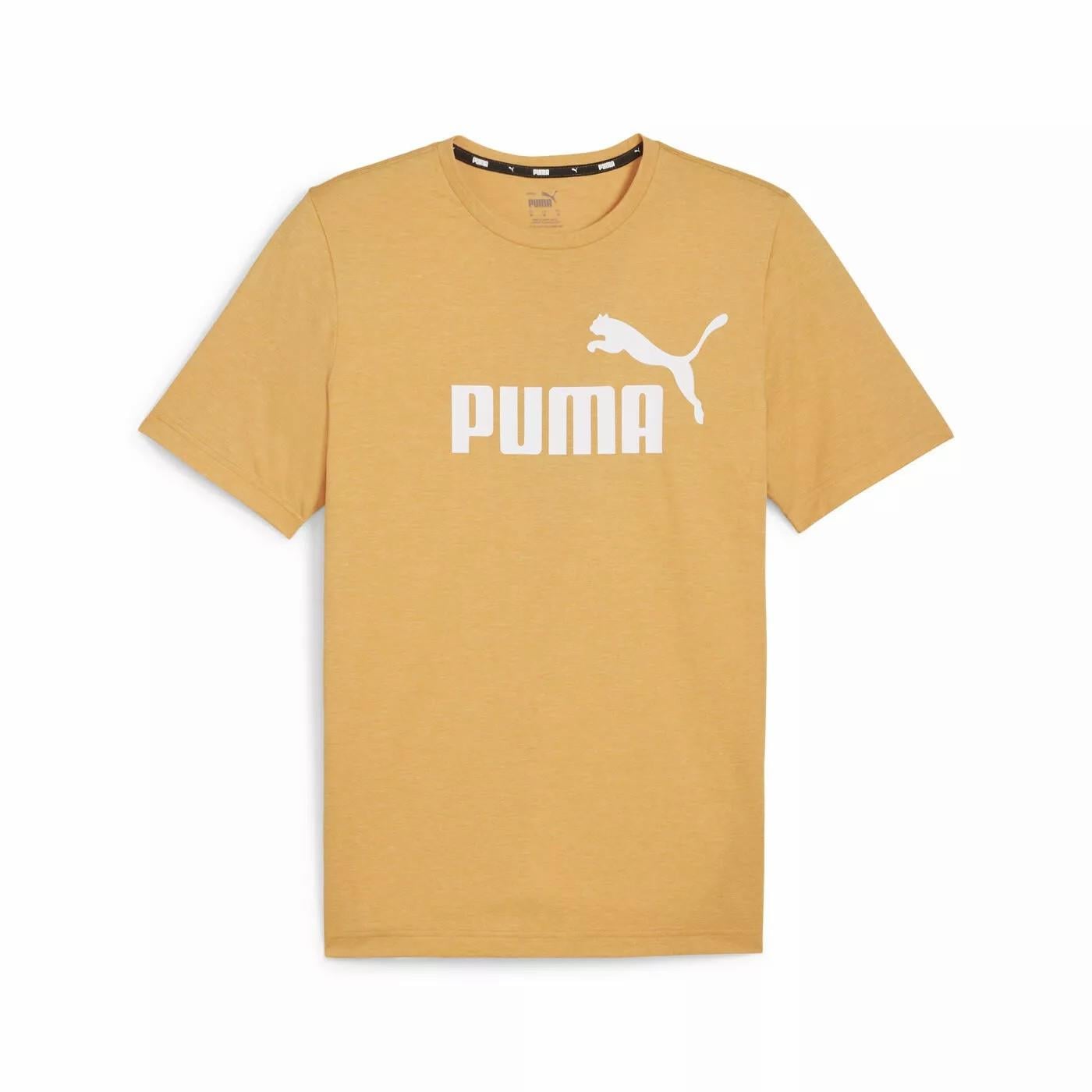 PUMA 58673691 ESS Heather Tee-Ginger Tea