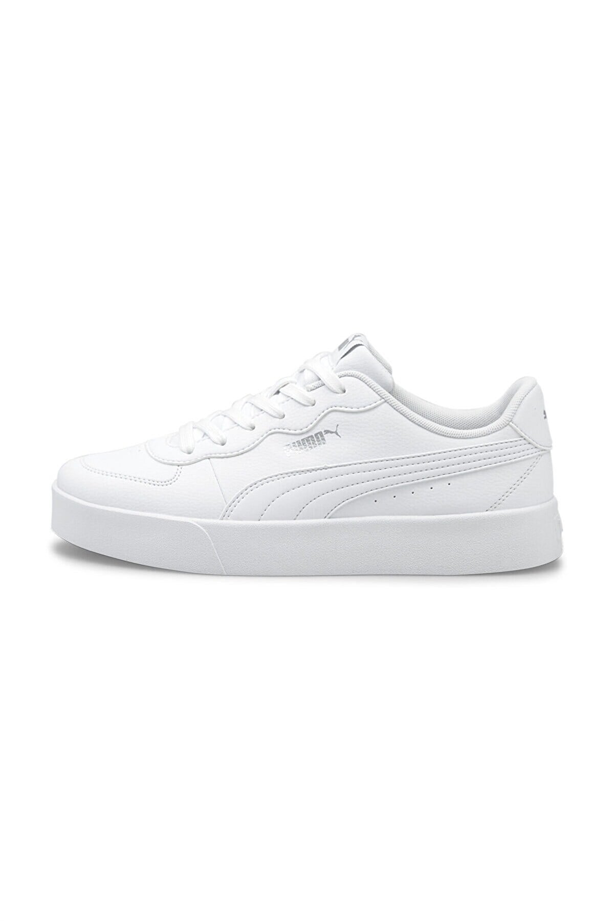 Puma Ayakkabı 38014702 Skye Clean White-White-Silver
