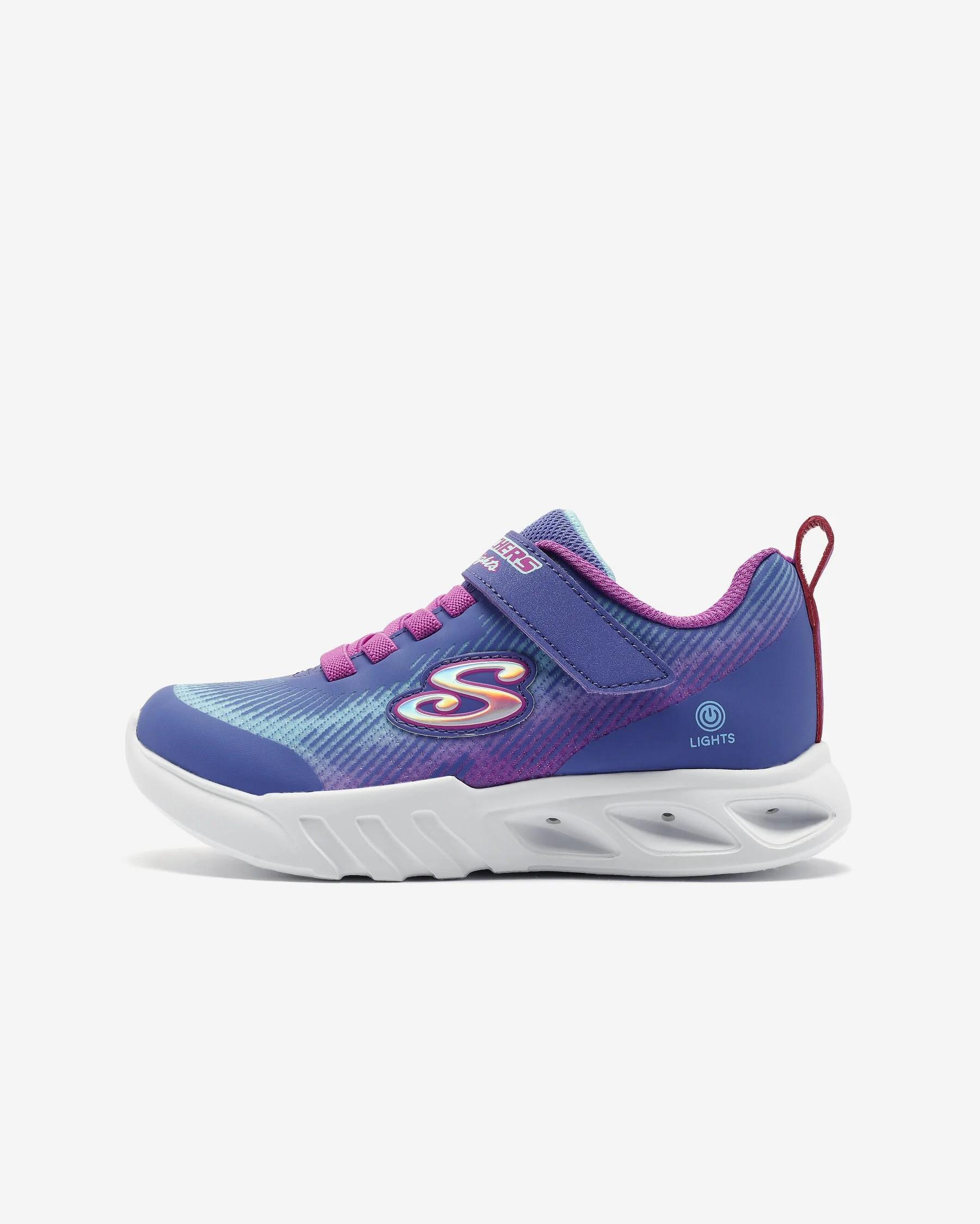 Skechers Flicker Flash Light Takeover Çocuk Spor Ayakkabı Mor (303704L LVMT)