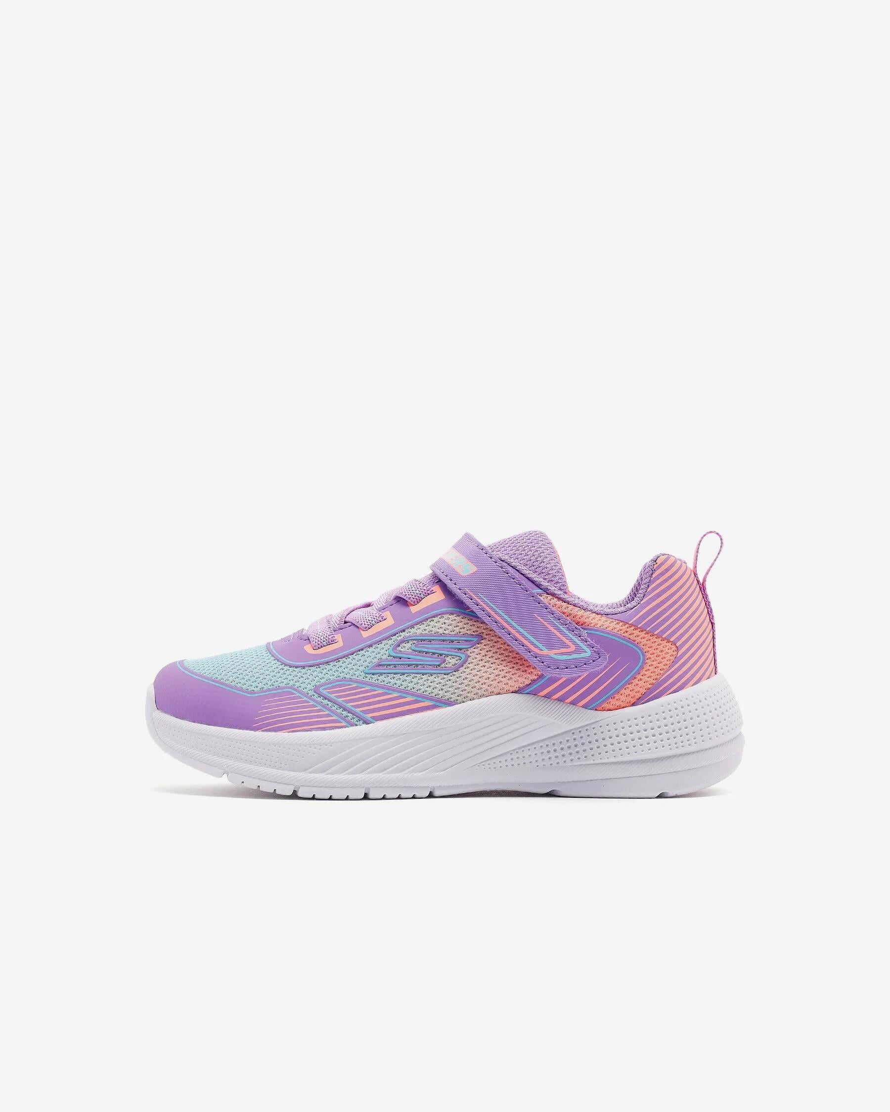 Skechers Microspec Advance Oasis Point Çocuk Spor Ayakkabı Lila/Mor (303657N LVMT)