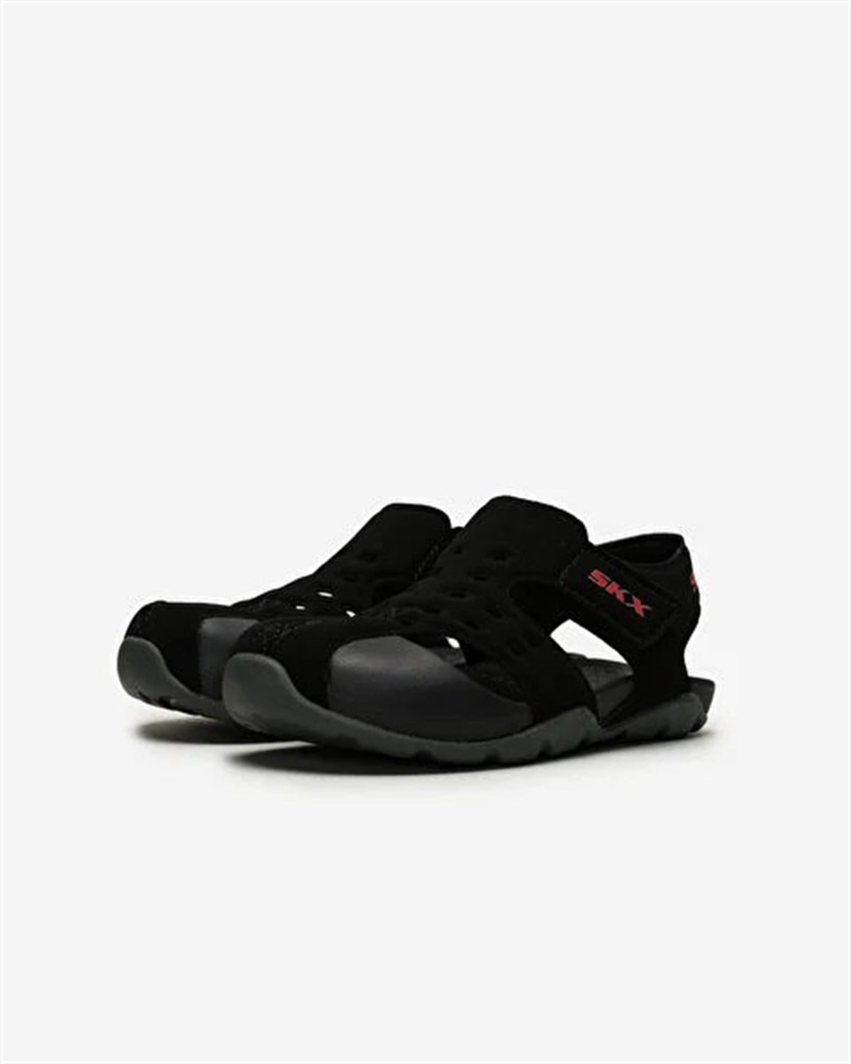 SKECHERS SANDALET 92330L BKCC SIDE WAVE