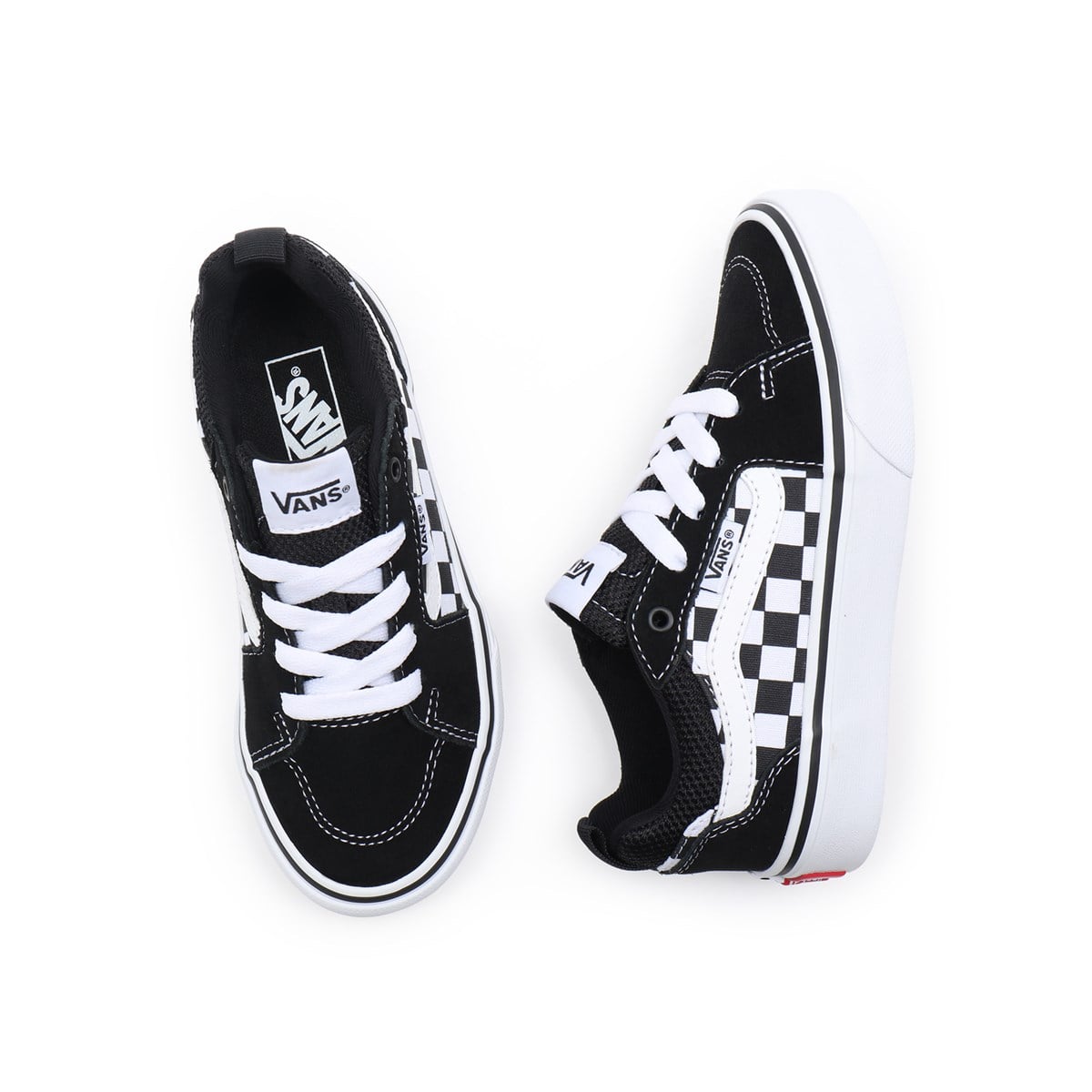 VANS Ayakkabı VN0A3MTJ5GX1 MN Filmore (Checkerboard) Black/Whte