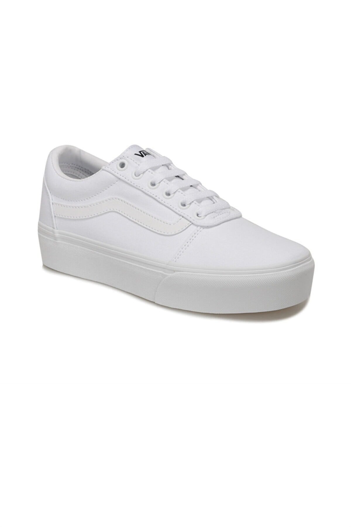 VANS Bayan Ayakkabı VN0A3TLC0RG1 WM Ward Platform (Canvas) white Textile