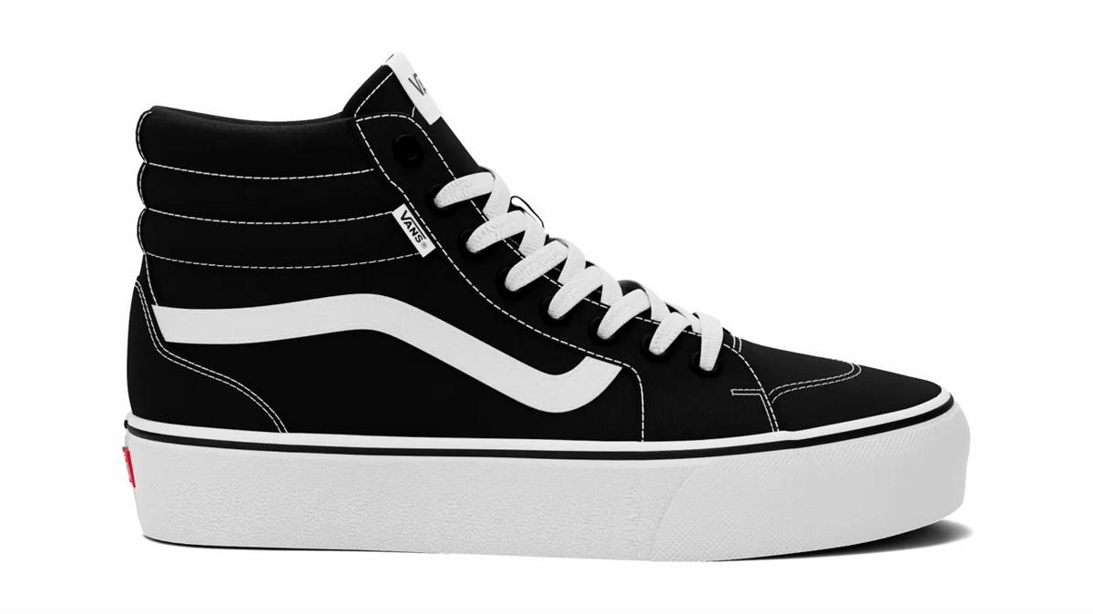 VANS VN0A5EM71871 FİLMORE Hİ PLA BLACK/WHİTE