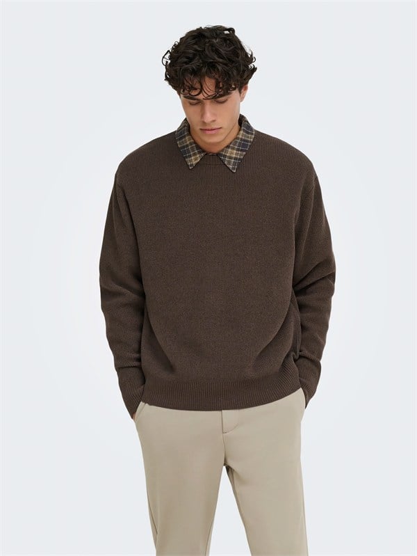 ONSRODGER RLX CREW NECK KNIT 22039789