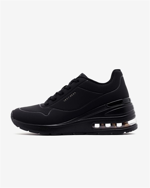 Skechers Million Air - Elevated Air Kadın Siyah Spor Ayakkabı (155401 BBK)