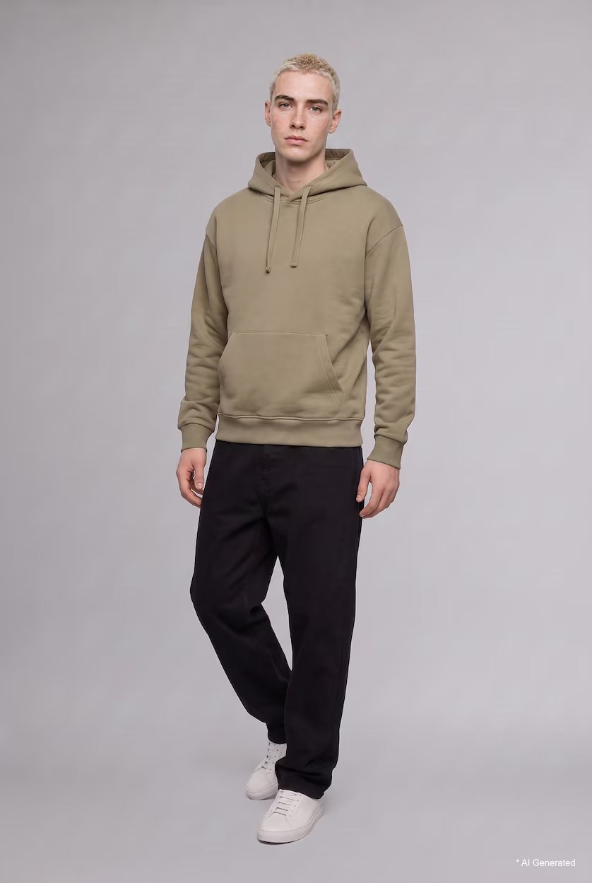 DEFACTO Knitted Sweat Shirt X8283AZ