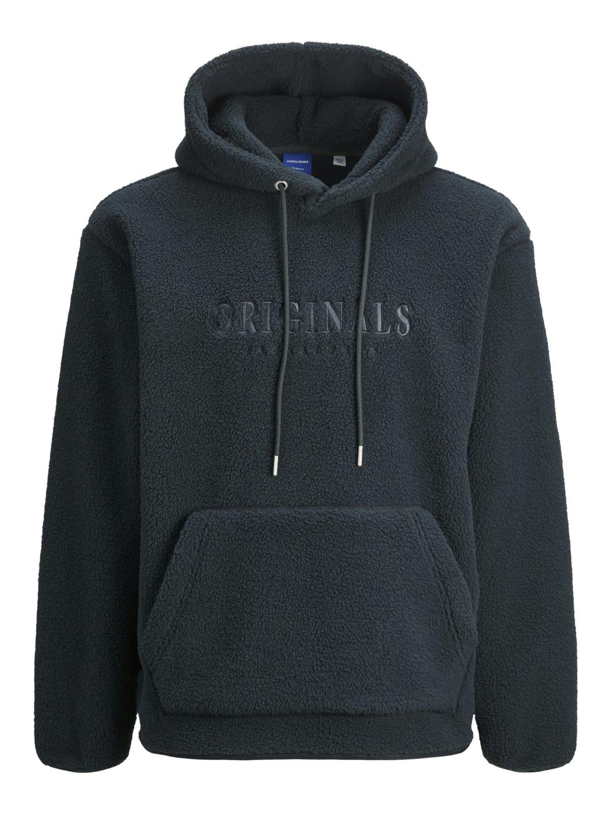 JACK&JONES SWEAT 12263011 TEDDY HOOD SN