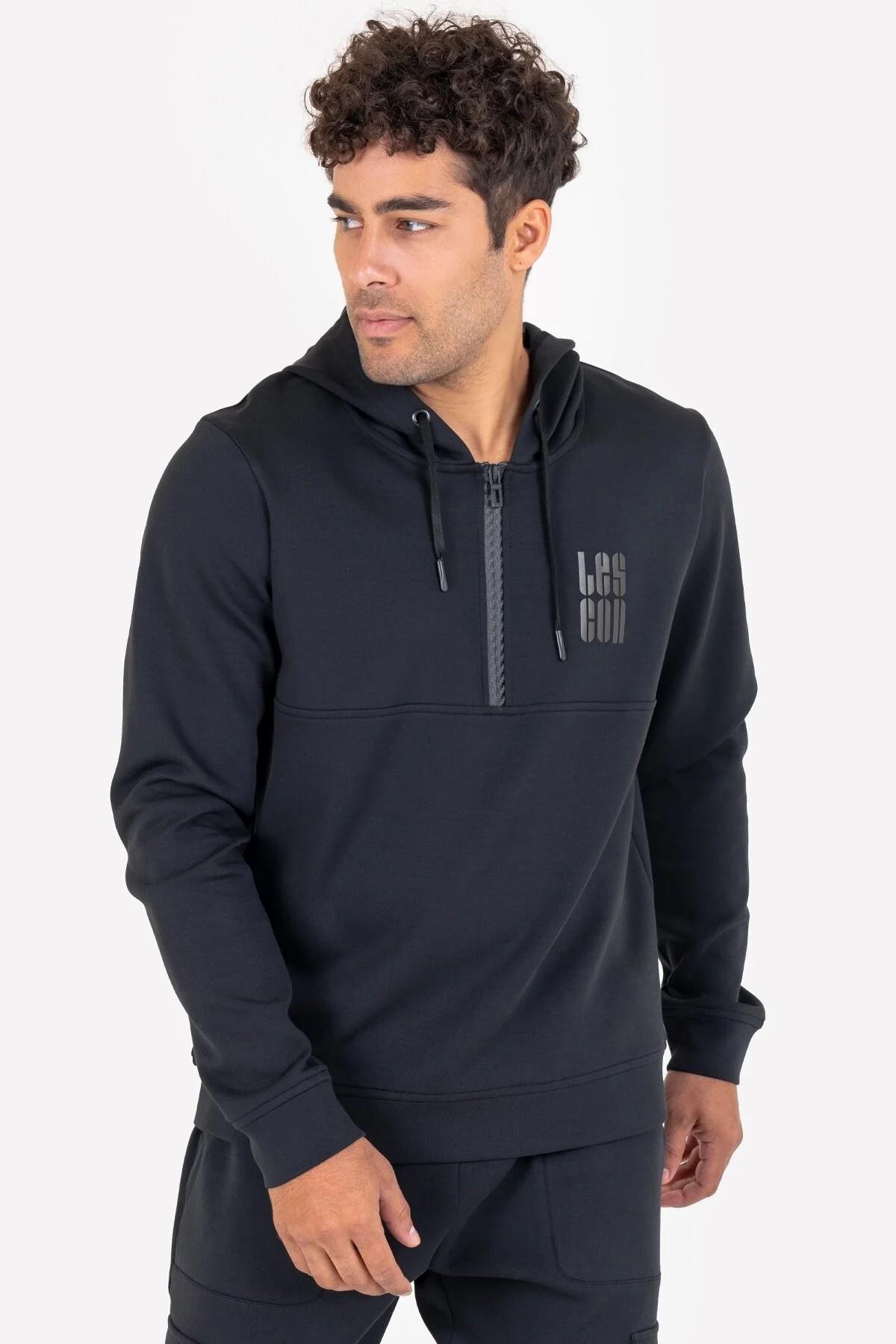 LESCON 23NTES001143  23N-1143 YARIM FERMUARLI KAPŞONLU ÜST