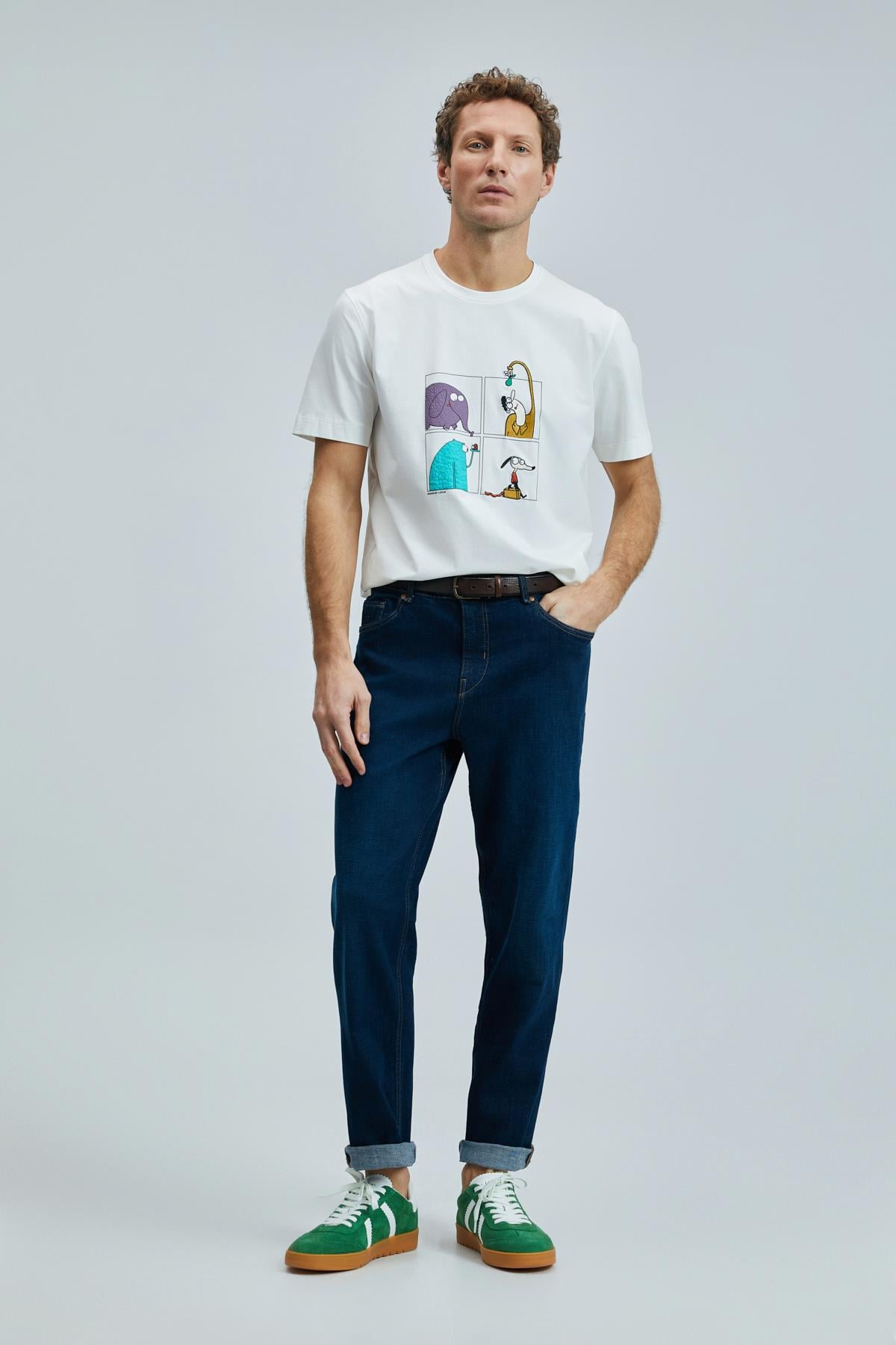 LUFIAN 111020254 FUNKY T-SHIRT