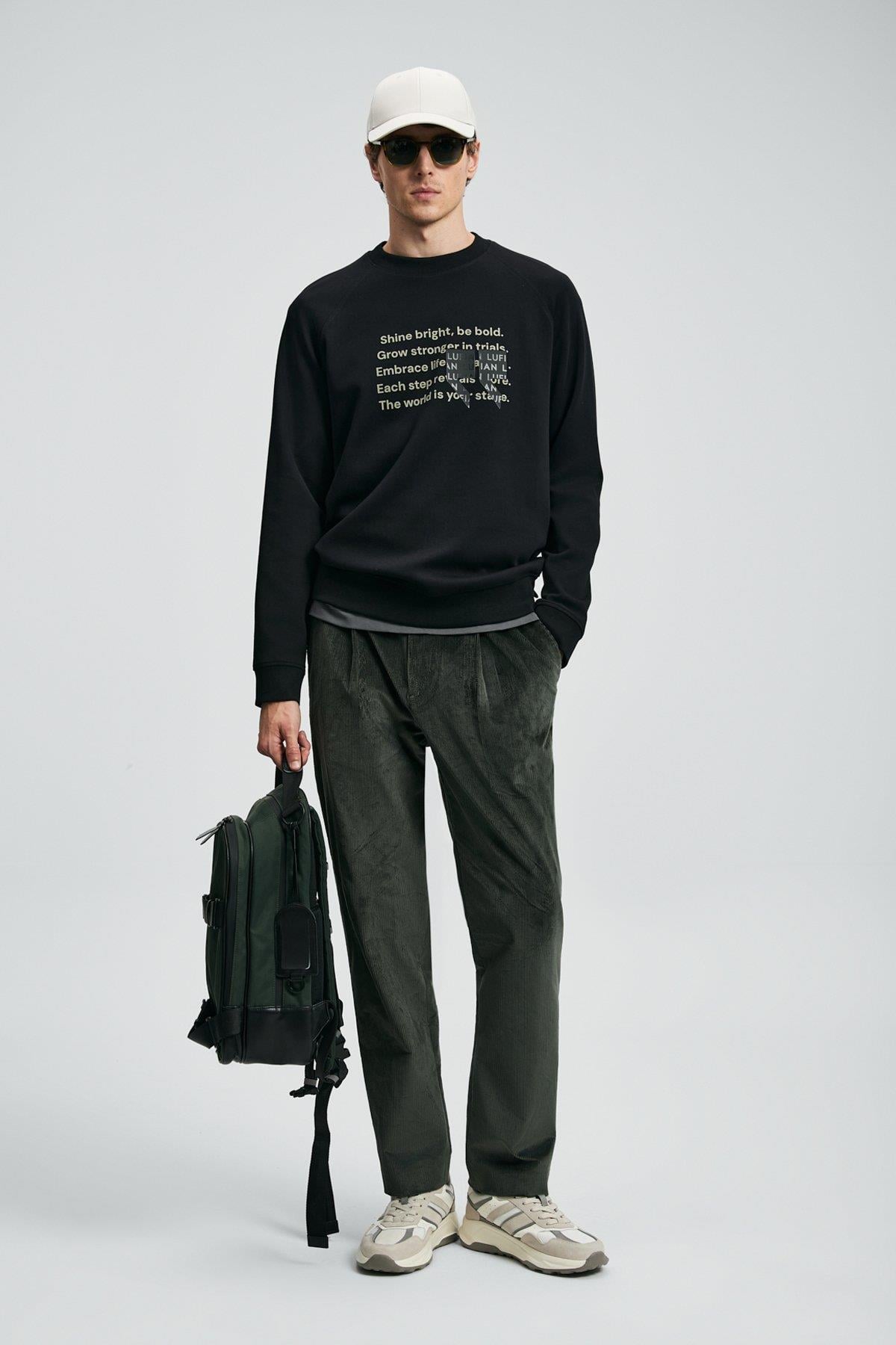 LUFIAN 112030174 SHADOW SWEATSHIRT