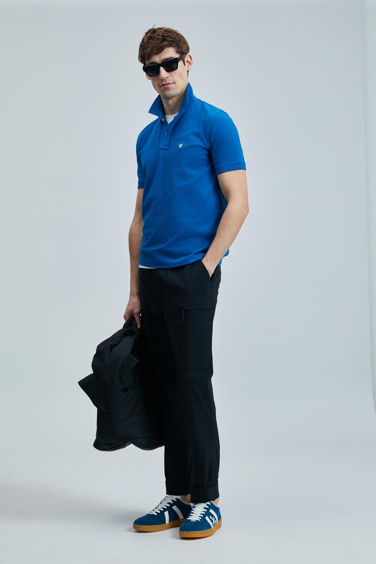LUFIAN Erkek Polo Yaka T-Shirt  111040206 LAON POLO