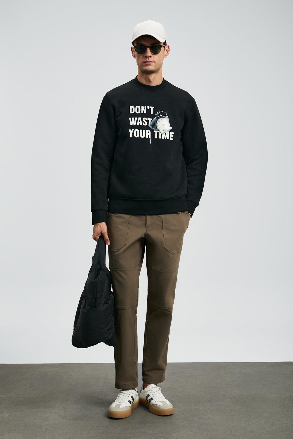 LUFIAN SWEAT 112030173 HENRY SWEAT SHIRT