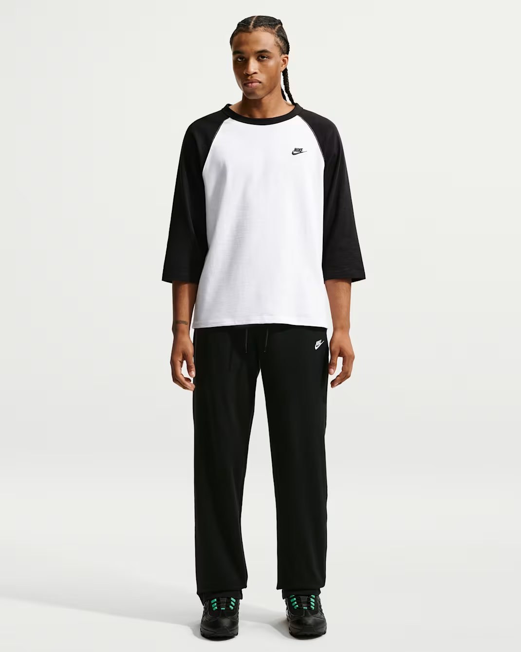 Nike Sportswear Club Knit Open-Hem Sweatpants FQ4332-010