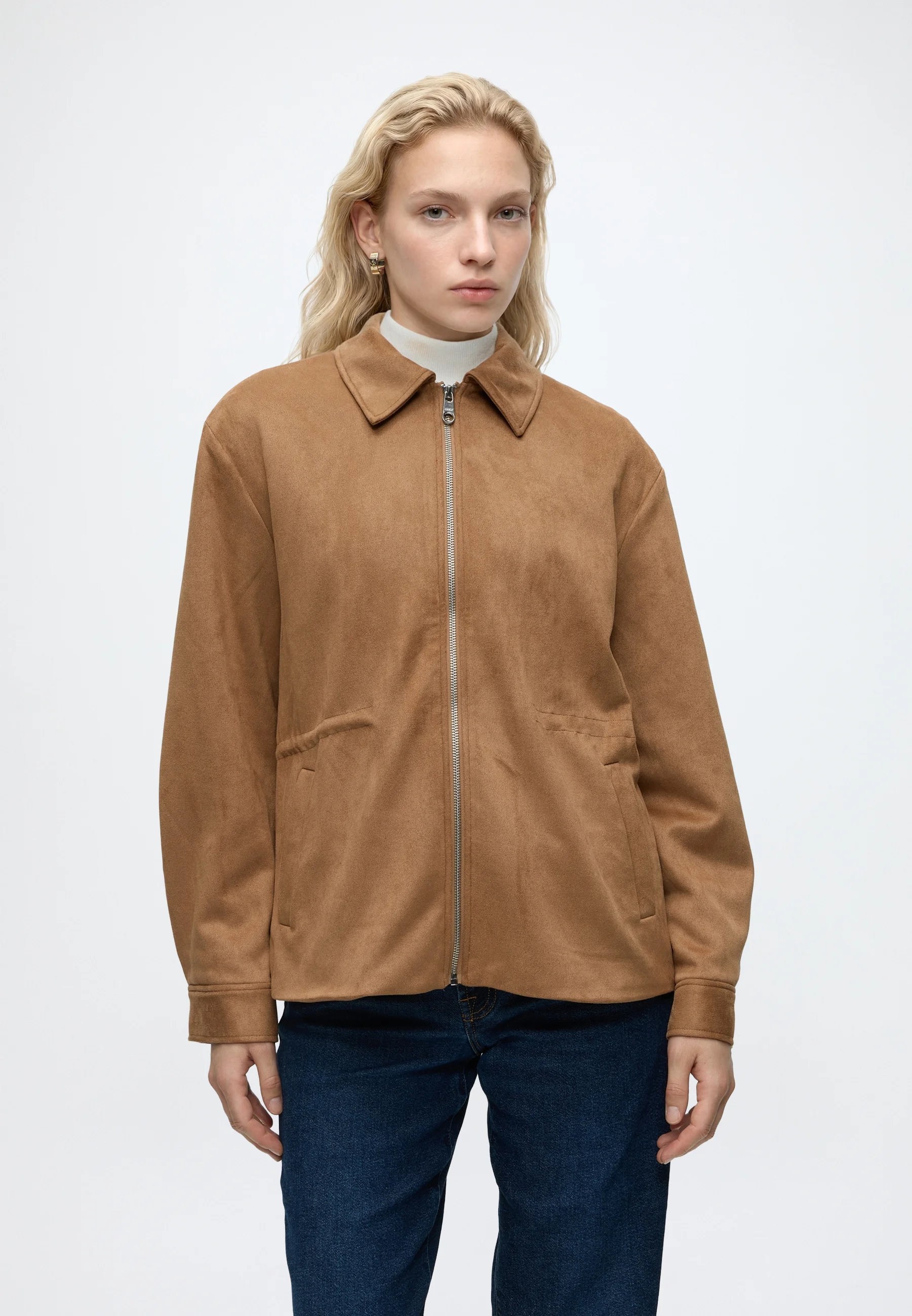 ONLDIANE FAUX SUEDE WAIST JACKET CC OTW 15374174