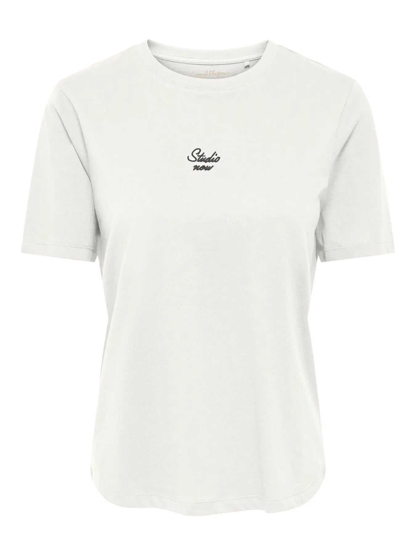ONLHAPPY S/S O-NECK TEE EMB CC JRS 15382490