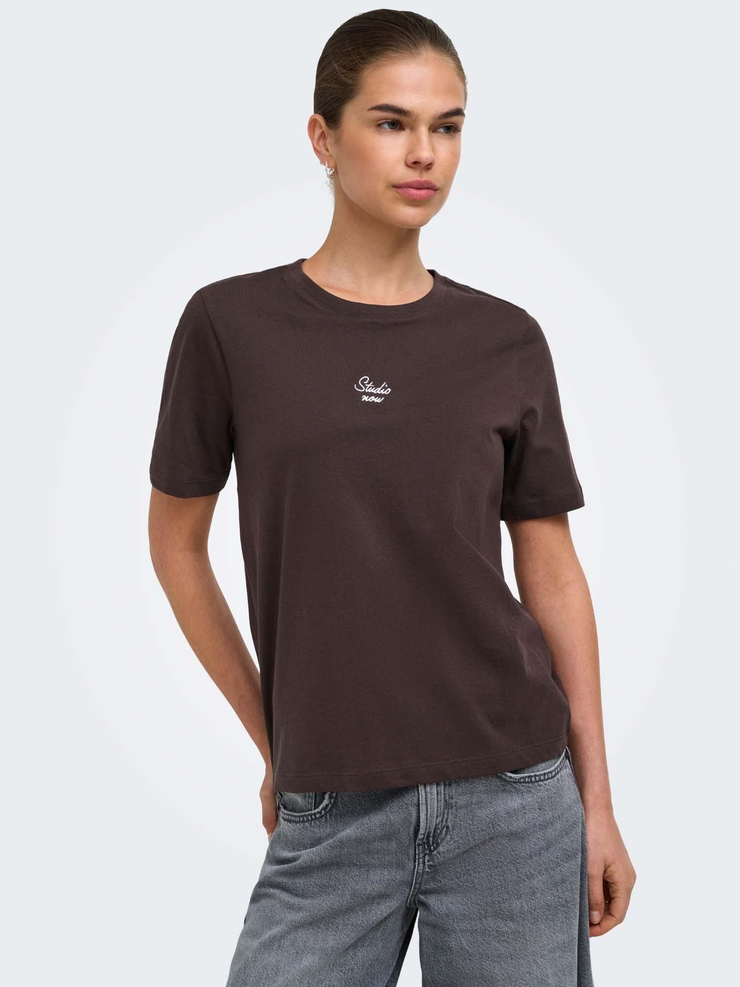ONLHAPPY S/S O-NECK TEE EMB CC JRS 15382490