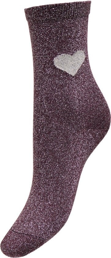 ONLNORMA GLITTER HEART SOCK ACC 15371132
