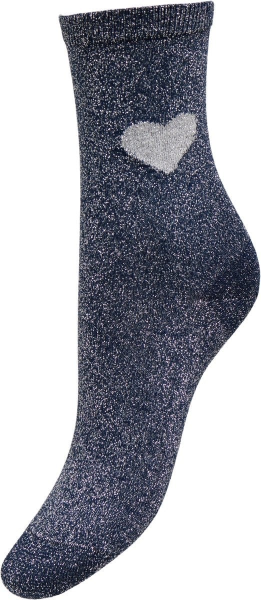 ONLNORMA GLITTER HEART SOCK ACC 15371132