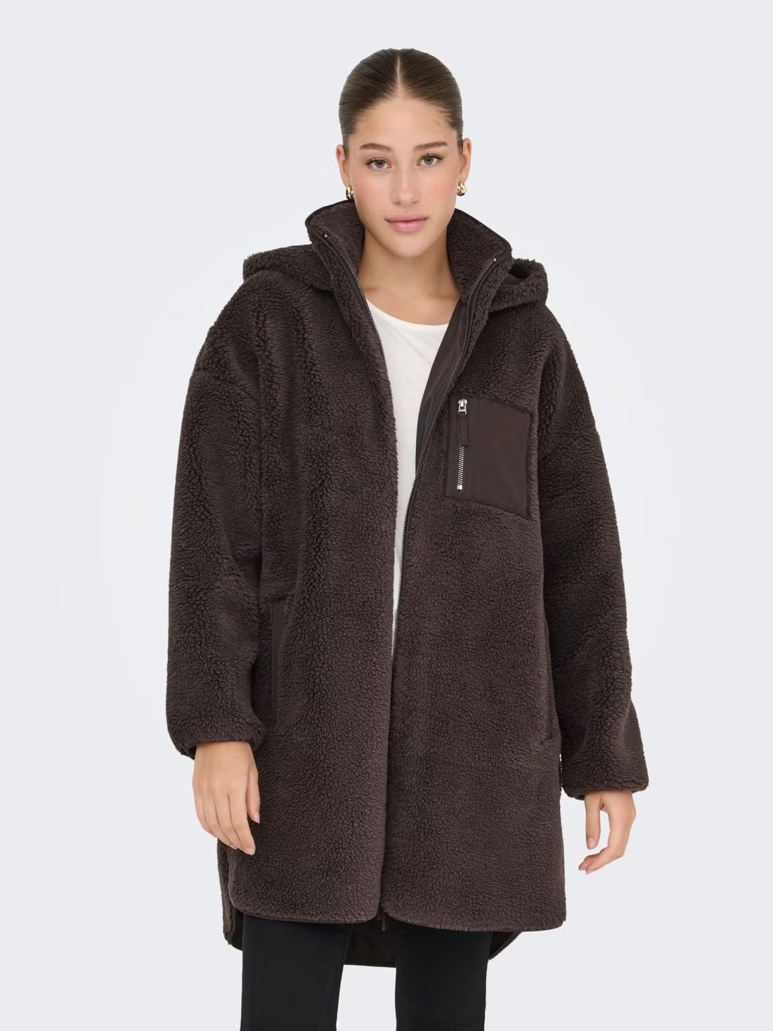 ONLY 15230461 ONLSASCHA SHERPA JACKET CC OTW