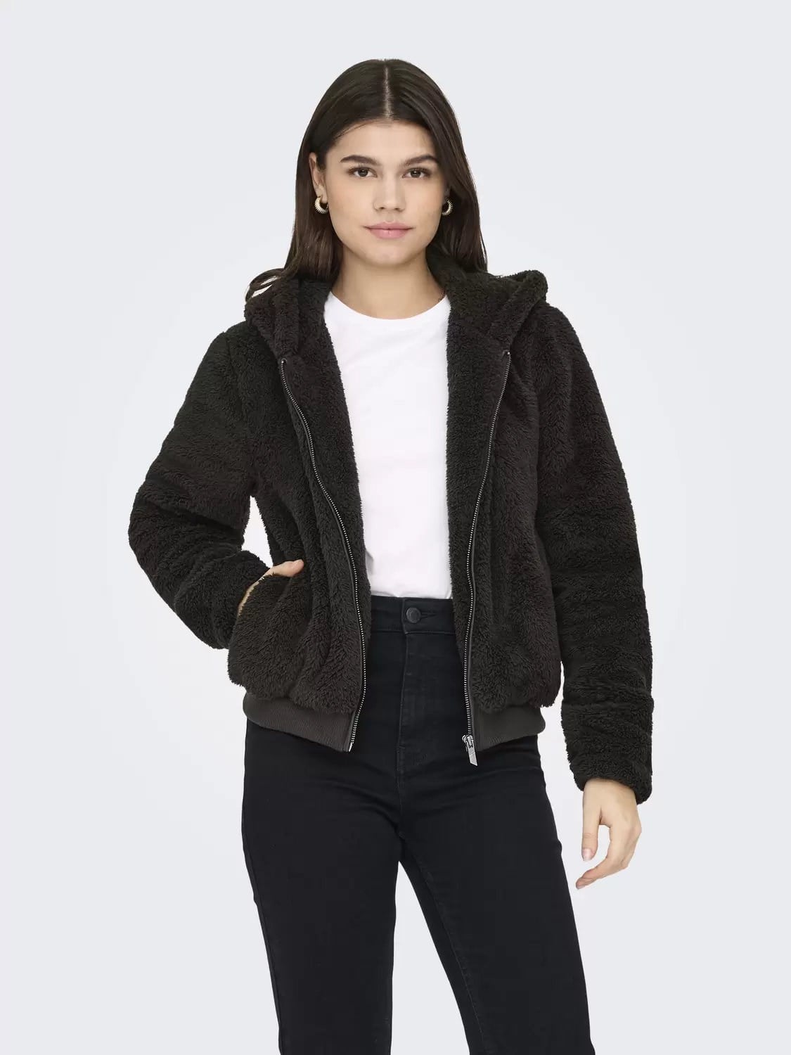 ONLY 15300635 ONLNEWANNA CONTACT SHERPA JKT OTW NOOS