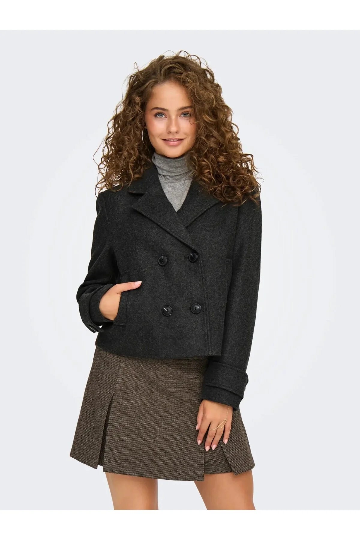 ONLY 15320983 ONLFREJA SHORT DB JACKET OTW NOOS
