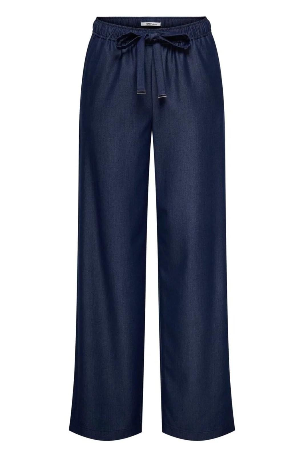 ONLY ONLIRIA LIFE MW CHAMBRAY WIDE PANT TLR 15367382