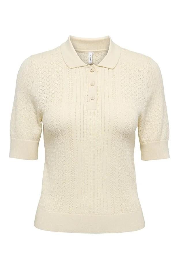 ONLY ONLMEDDI LIFE SS STRUCTURE POLO CC KNT 15363160