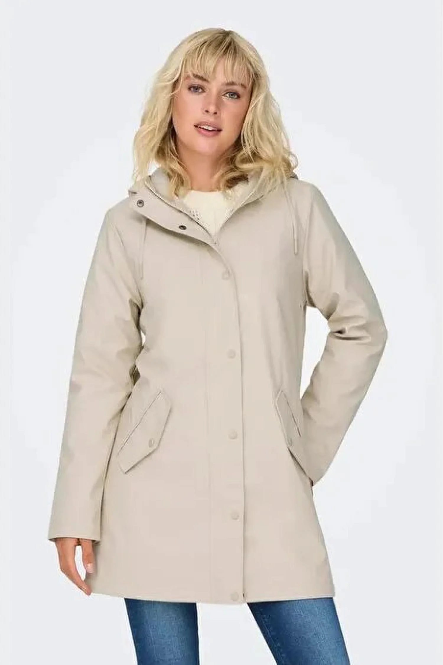 ONLY PARKA 15206116 ONLSALLY RAINCOAT OTW NOOS