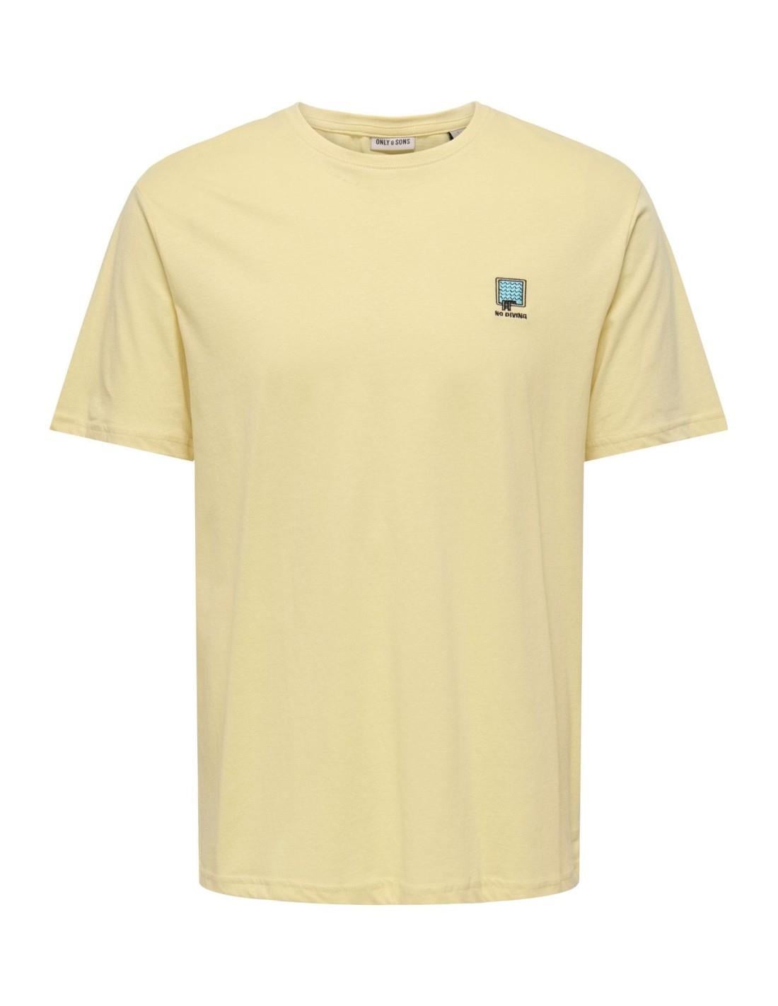 ONLY & SONS ONSEMBROIDERY REG SS TEE 22033259