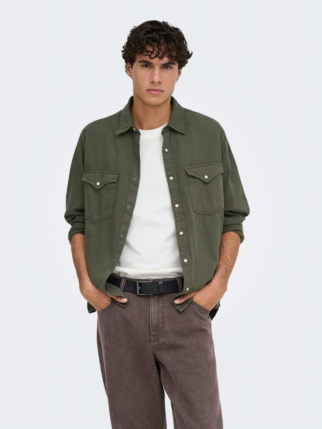 ONSRAY WESTERN REG LS SHIRT NOOS 22038621