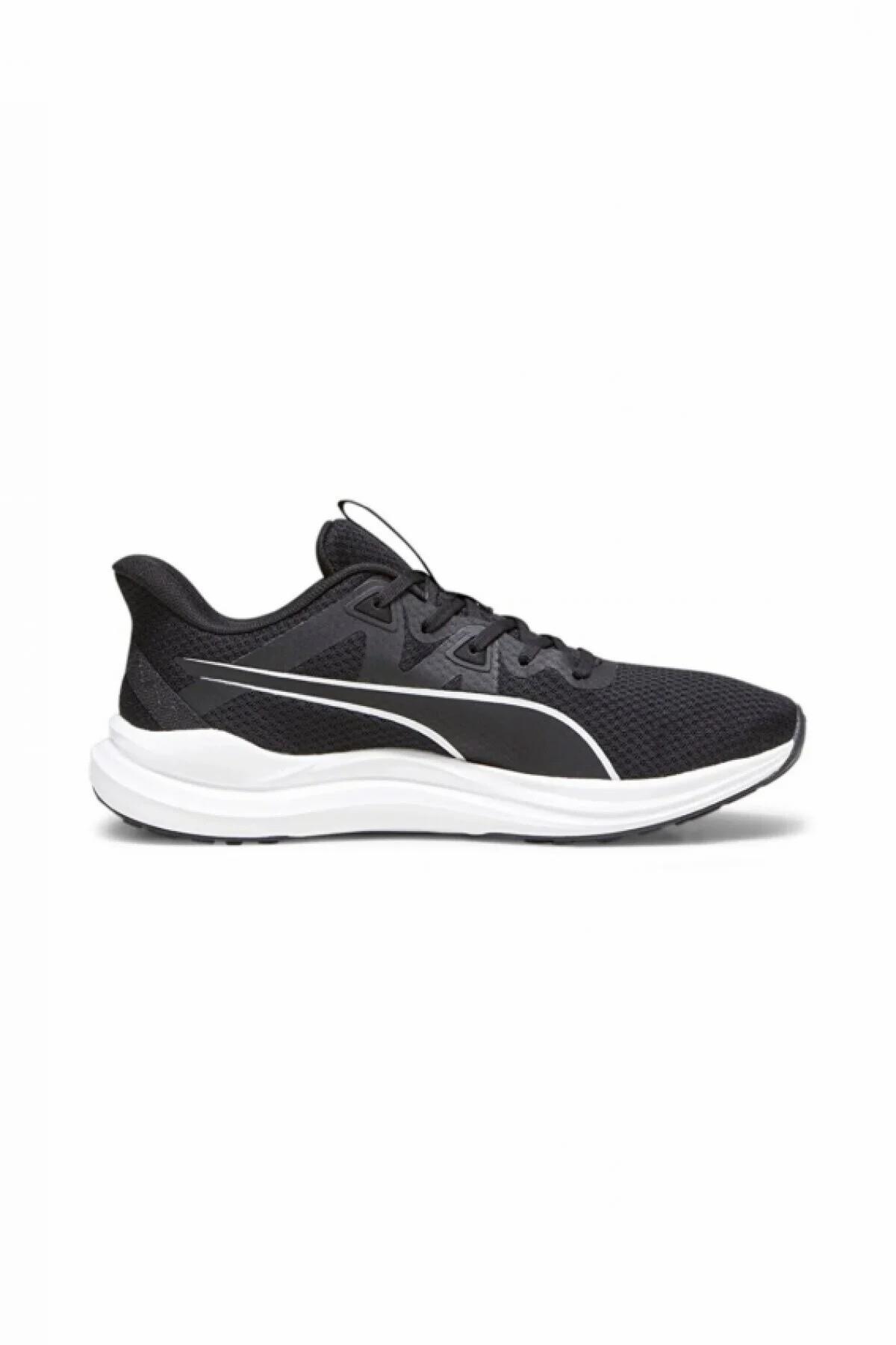 PUMA 37876801 Reflect Lite  Black- Black- White