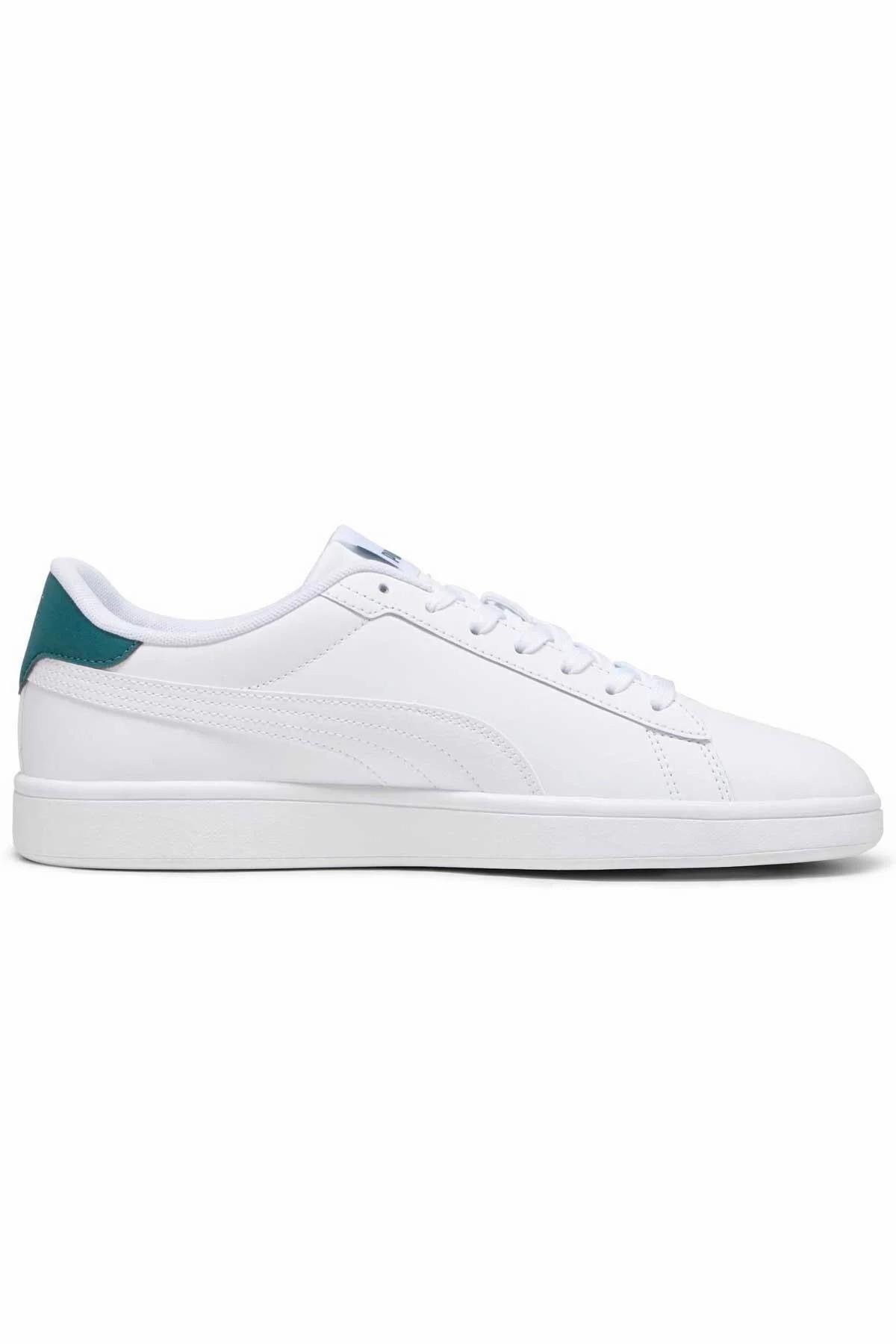 PUMA 39098714  Smash 3.0 L  White-Malachite- Gold