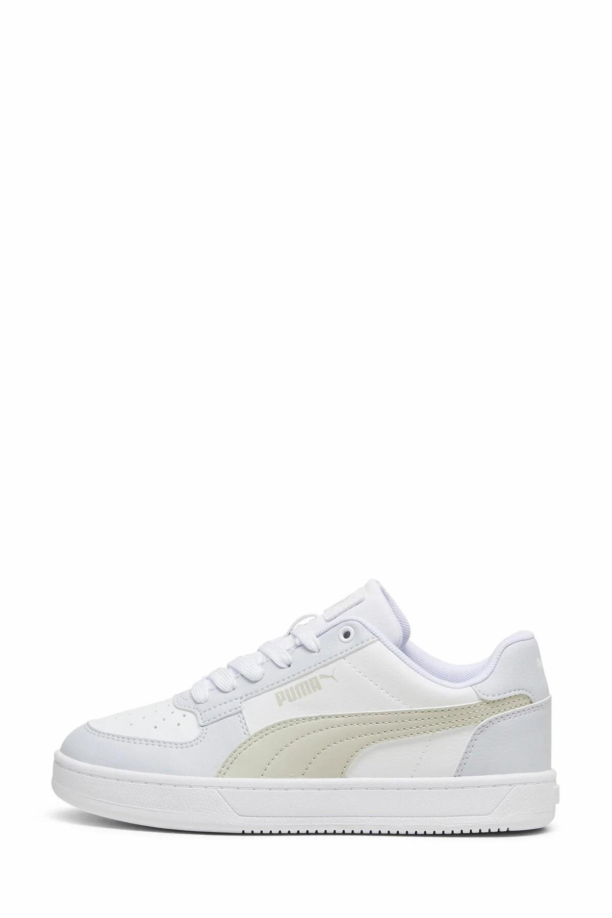 PUMA 39383738 Puma Caven 2.0 Jr-PUMA White-Desert Dust-Silver Mist